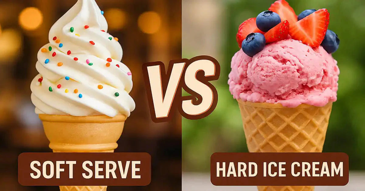 Soft Serve vs Hard Ice Cream Machines: Which Is Better for you ? – GSEICE