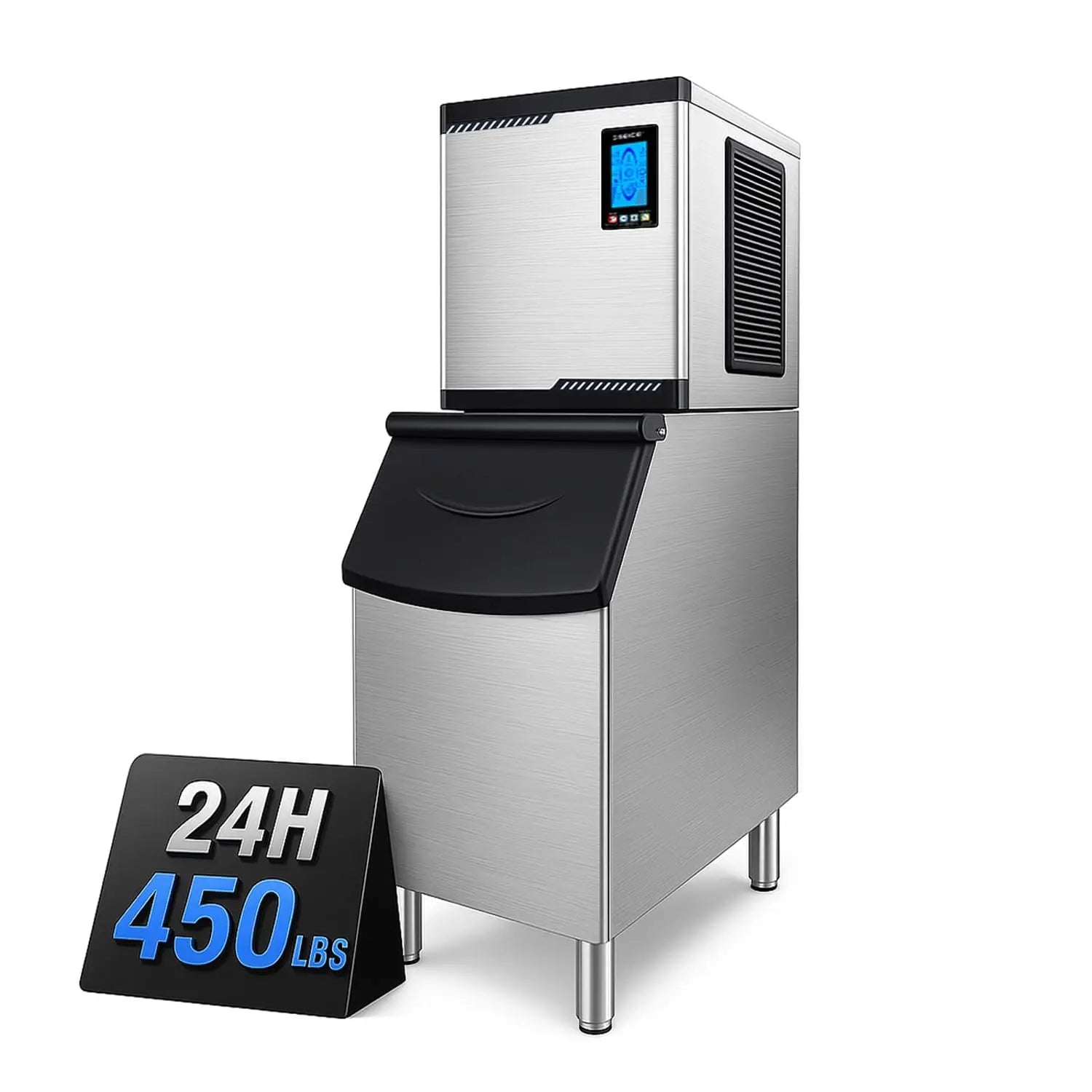 Commercial Ice Maker with ETL Certification– 450 lbs/24H Output Commercial Ice Maker with ETL Certification– 450 lbs/24H Output