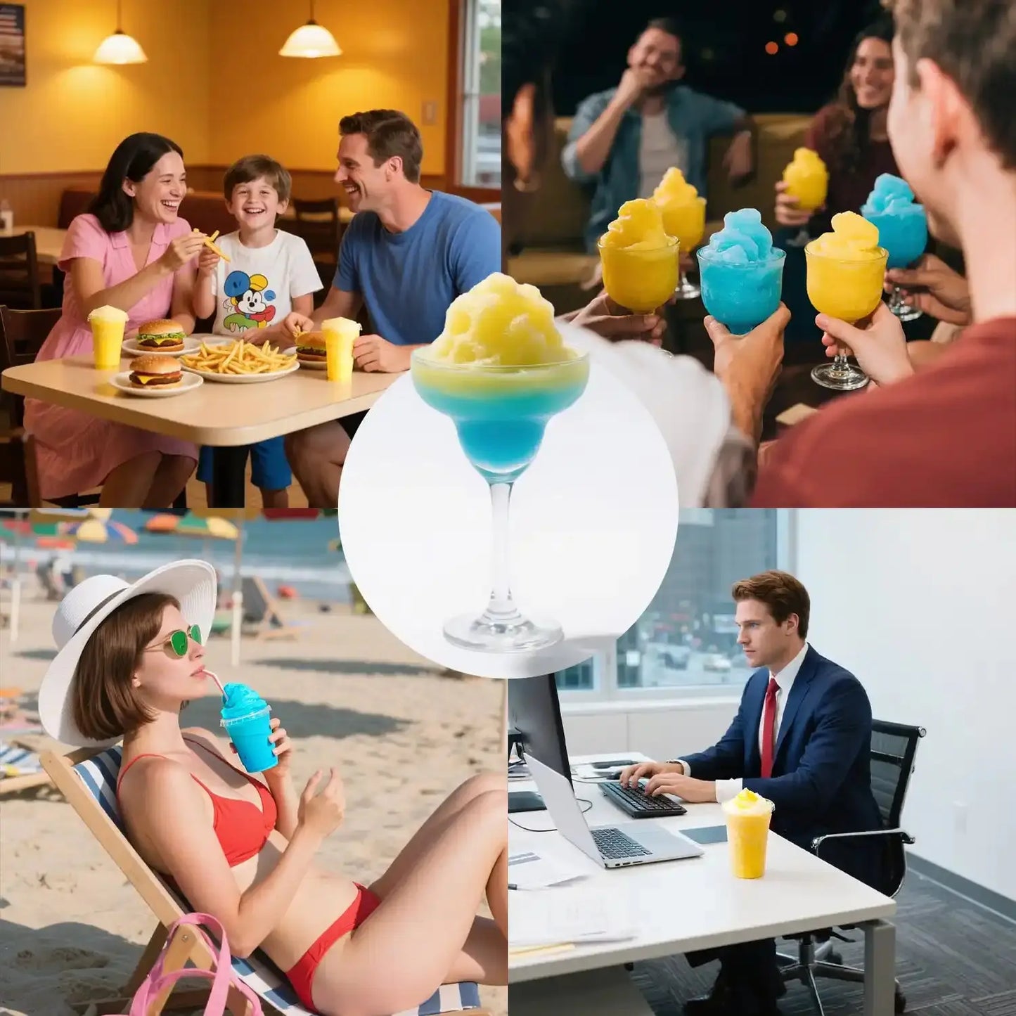 Application scenarios of margarita dispenser