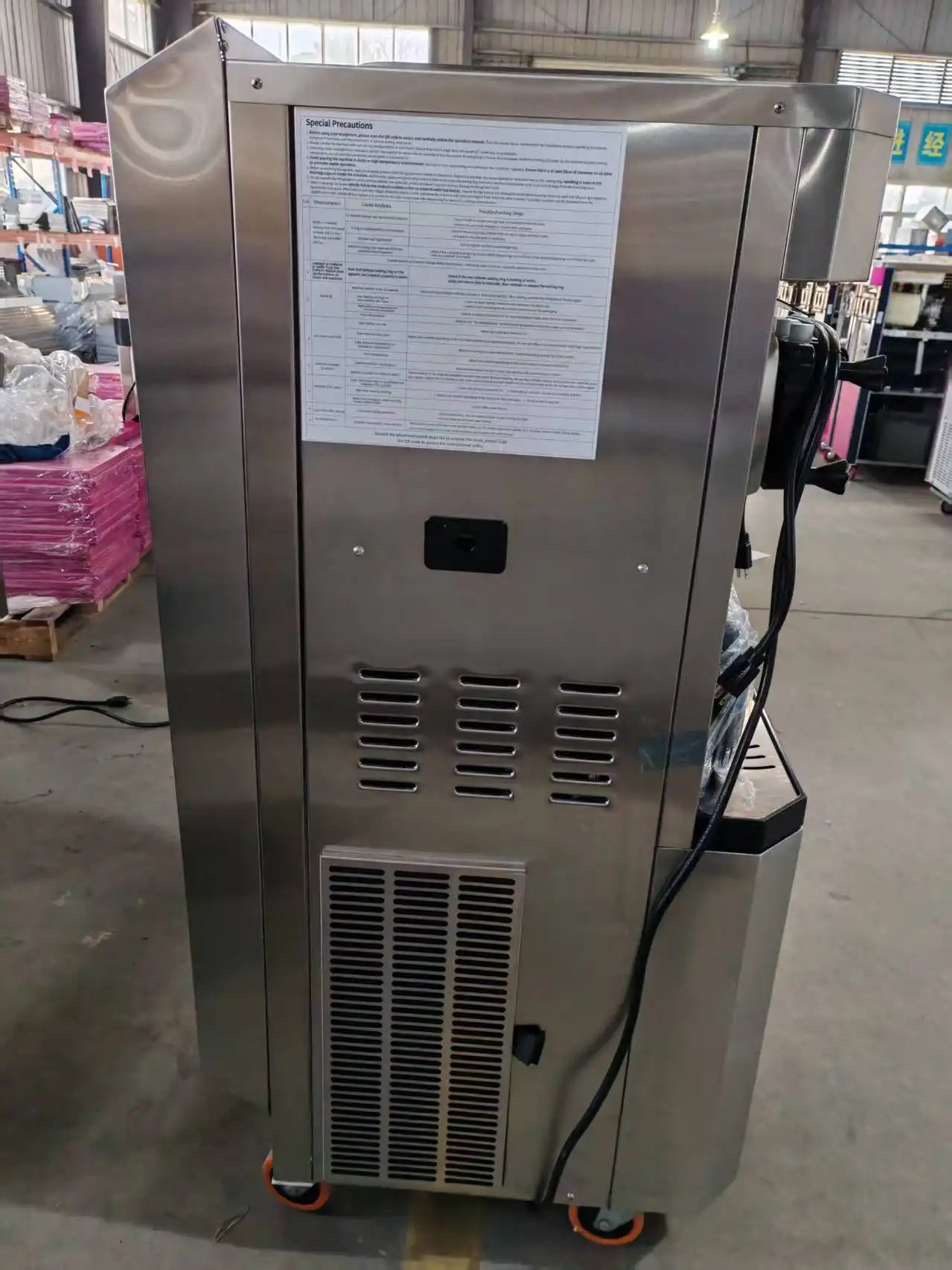 Free-Standing Ice Cream Machine