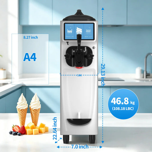 rolled ice cream machine