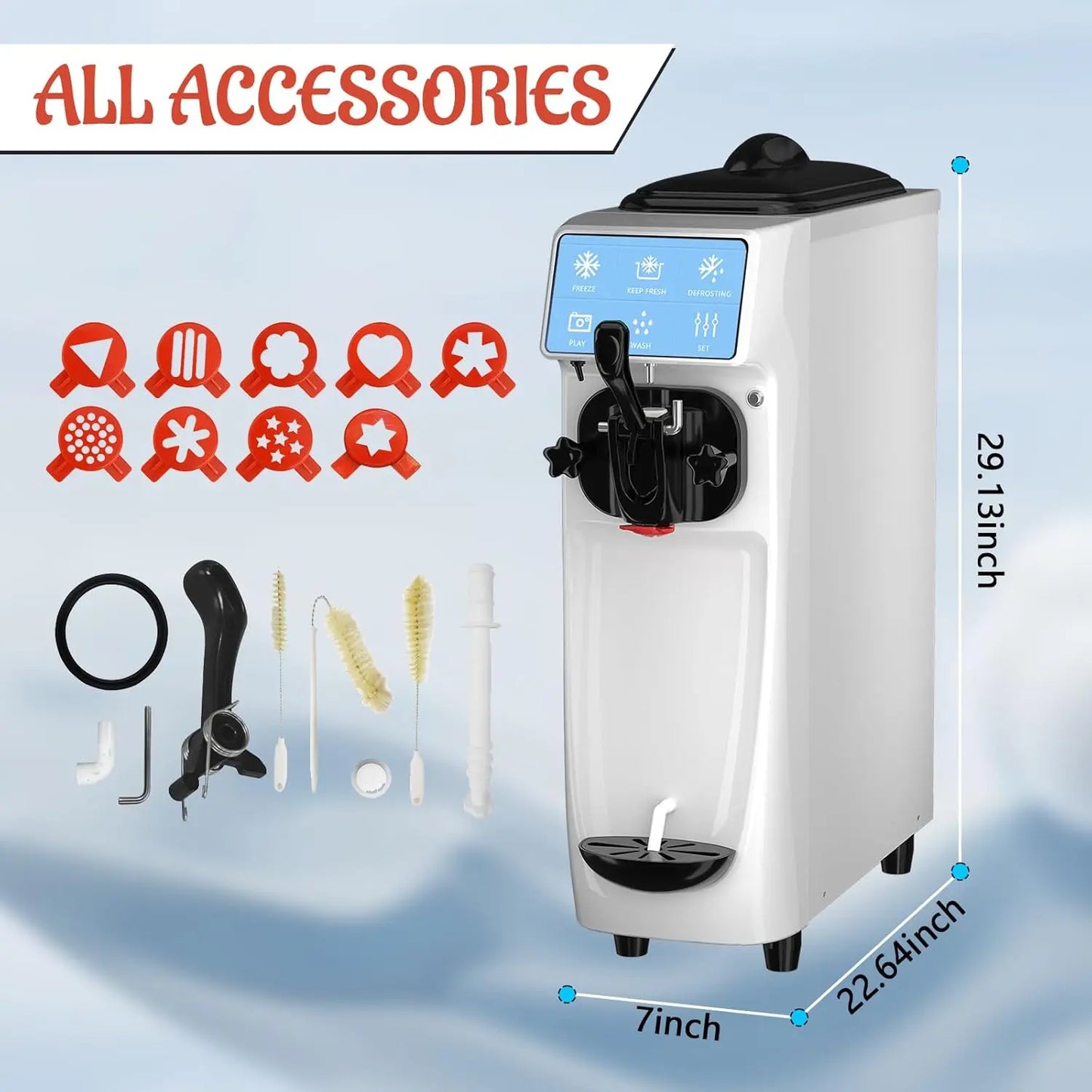 new soft serve ice cream machine