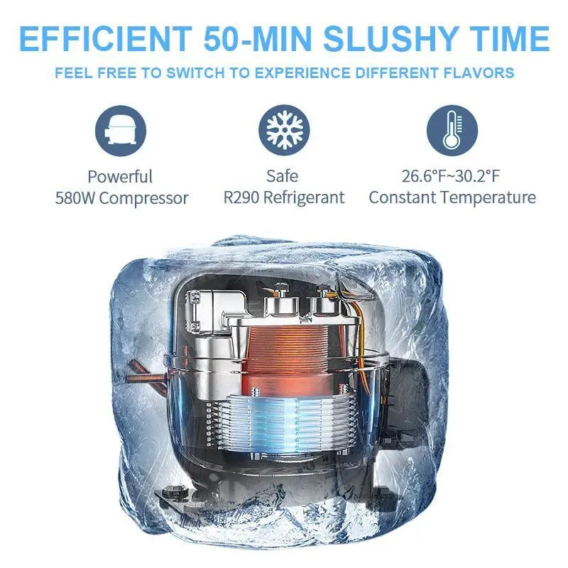 GSEICE Commercial Slushy Machine