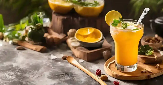 Drinks made with a commercial slushy machine