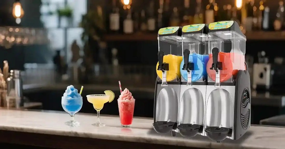 GSEICE commercial three-cylinder  slushie machine