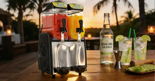  GSEICE Double Slush Machine