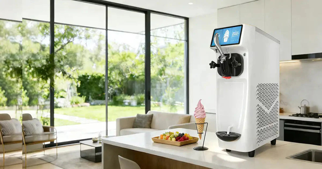 Commercial Soft Ice Cream Maker 