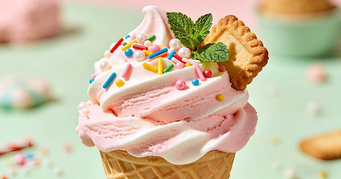 Dual-Flavor Ice Cream