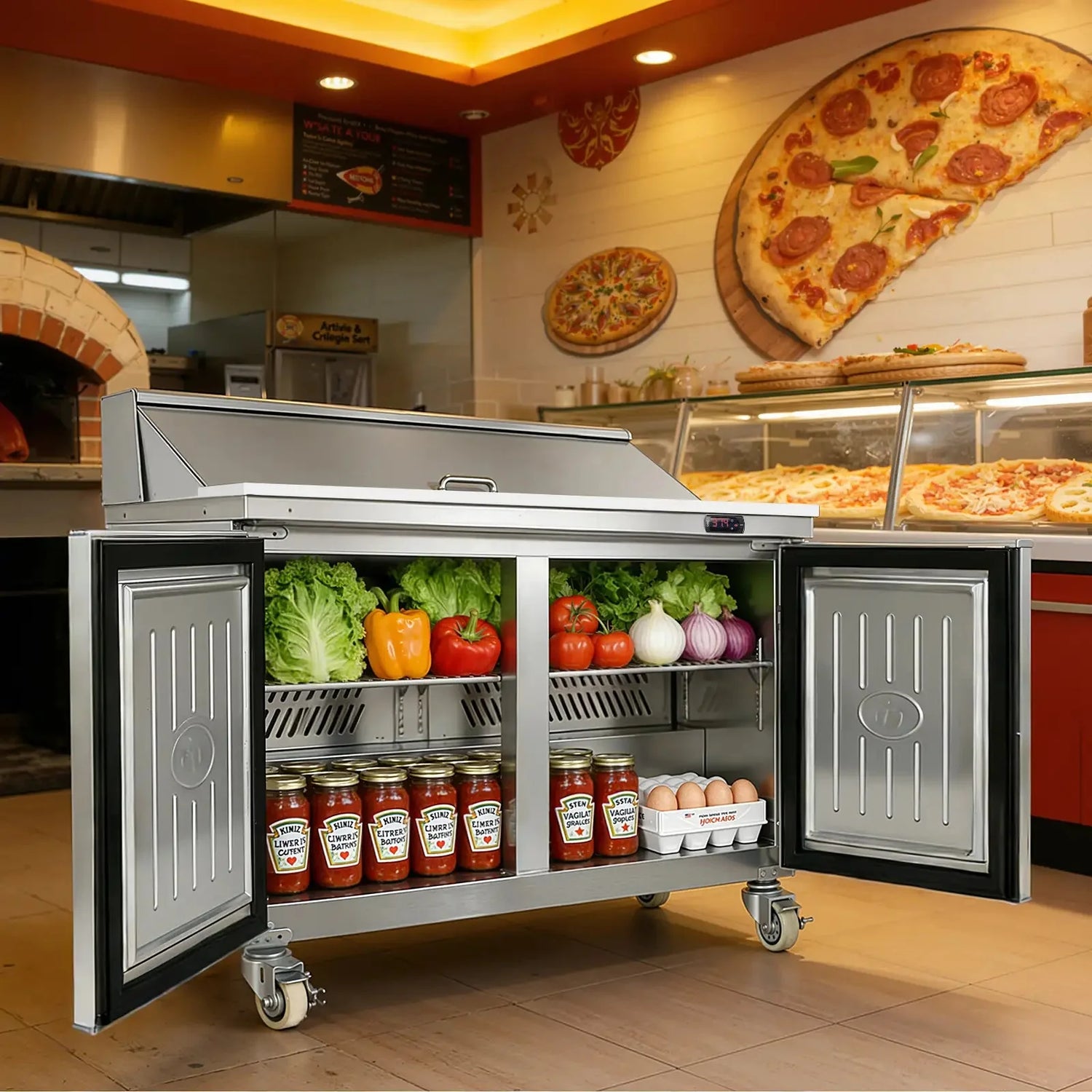 Refrigerator-Salad-Bar GSEICE