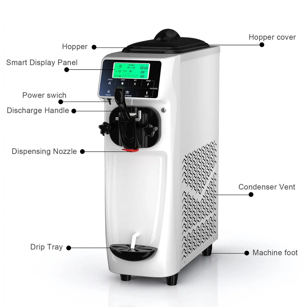 small ice cream machine 