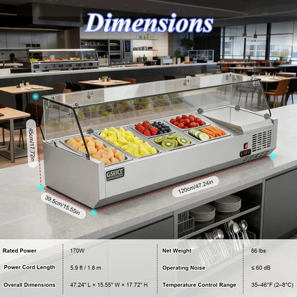 Countertop Refrigerated Condiment