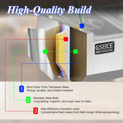 Stainless Steel Salad Bar