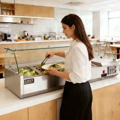 LED Display Sandwich & Salad & Pizza Bar