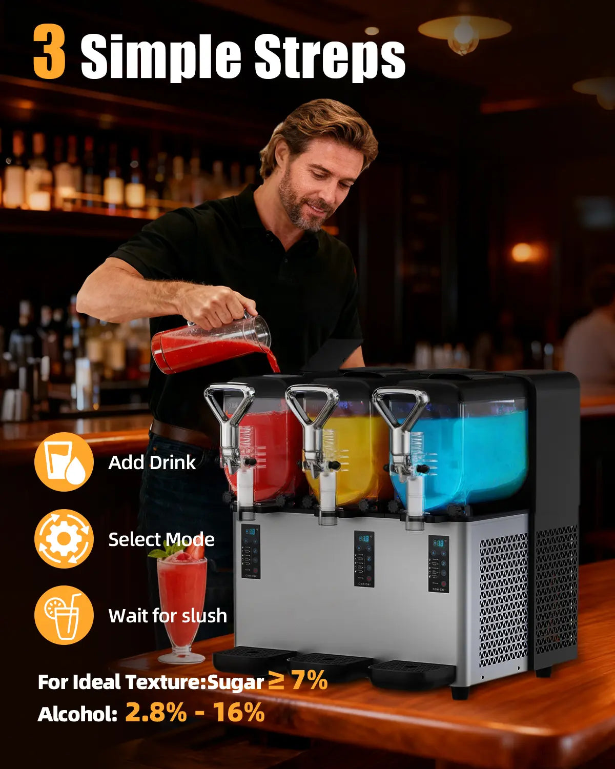 Slushmachine Kopen | Bardi 7-in-1 Slushmaker Slushmachine Kopen | Bardi 7-in-1 Slushmaker