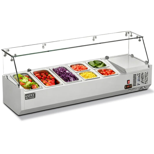55-inch Countertop Refrigerated Condiment
