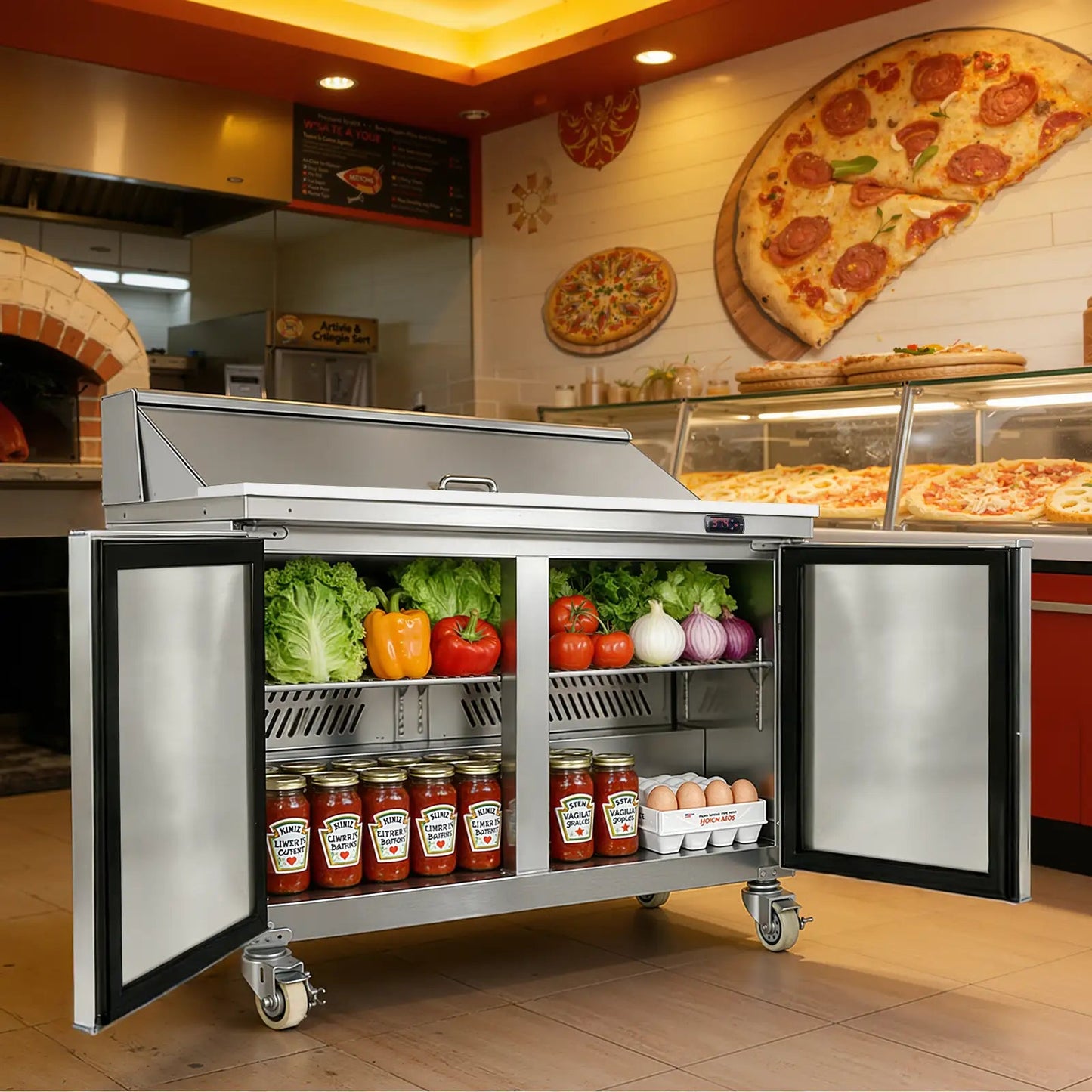 2 Door Commercial Refrigerator