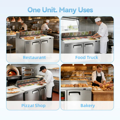 Stainless Steel Refrigerator for Restaurant