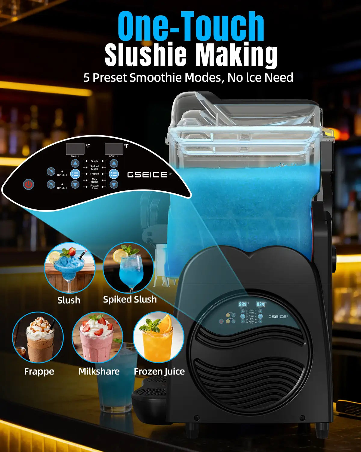 Slushy Machine for Bar
