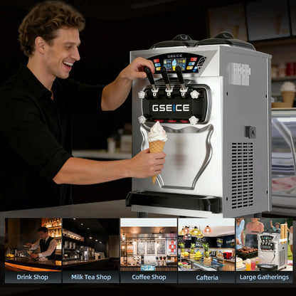 Commercial Soft Ice Cream Machine