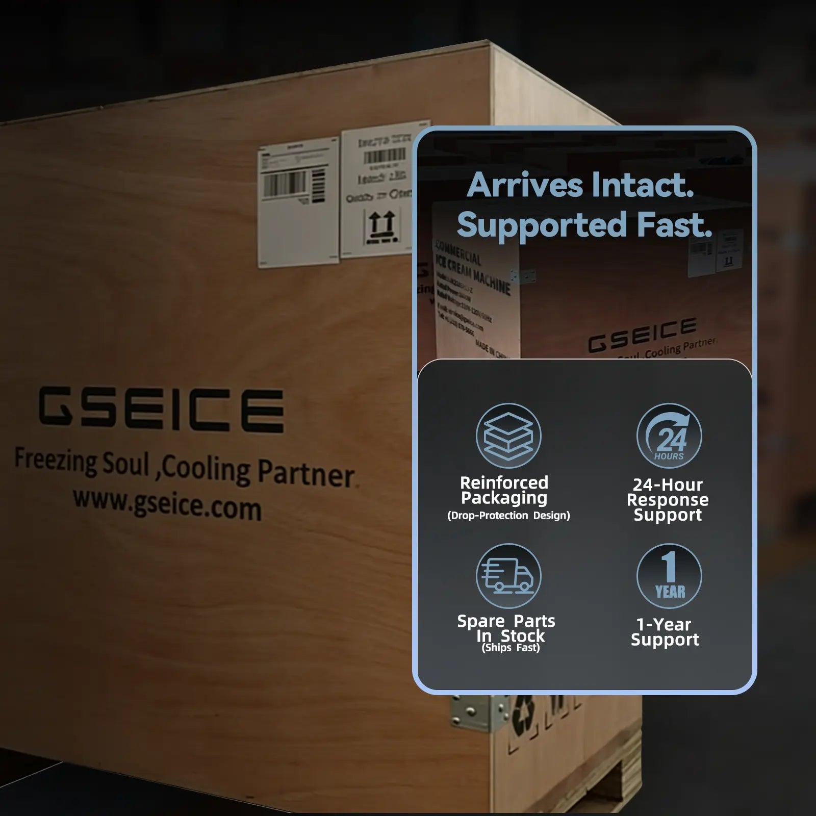 Countertop Commercial Soft Serve Machine