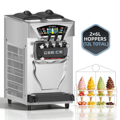 BJK218 Countertop Ice Cream Machine