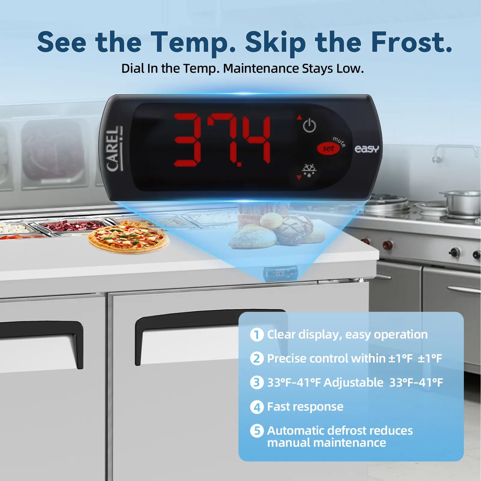 Kitchen Commercial Refrigerator