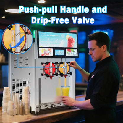 GSEICE commercial slushie machine