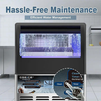 Stainless Steel Ice Machine