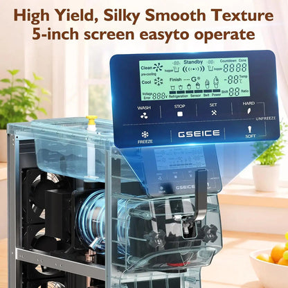 Commercial Soft Serve Ice Cream Maker for dessert shops