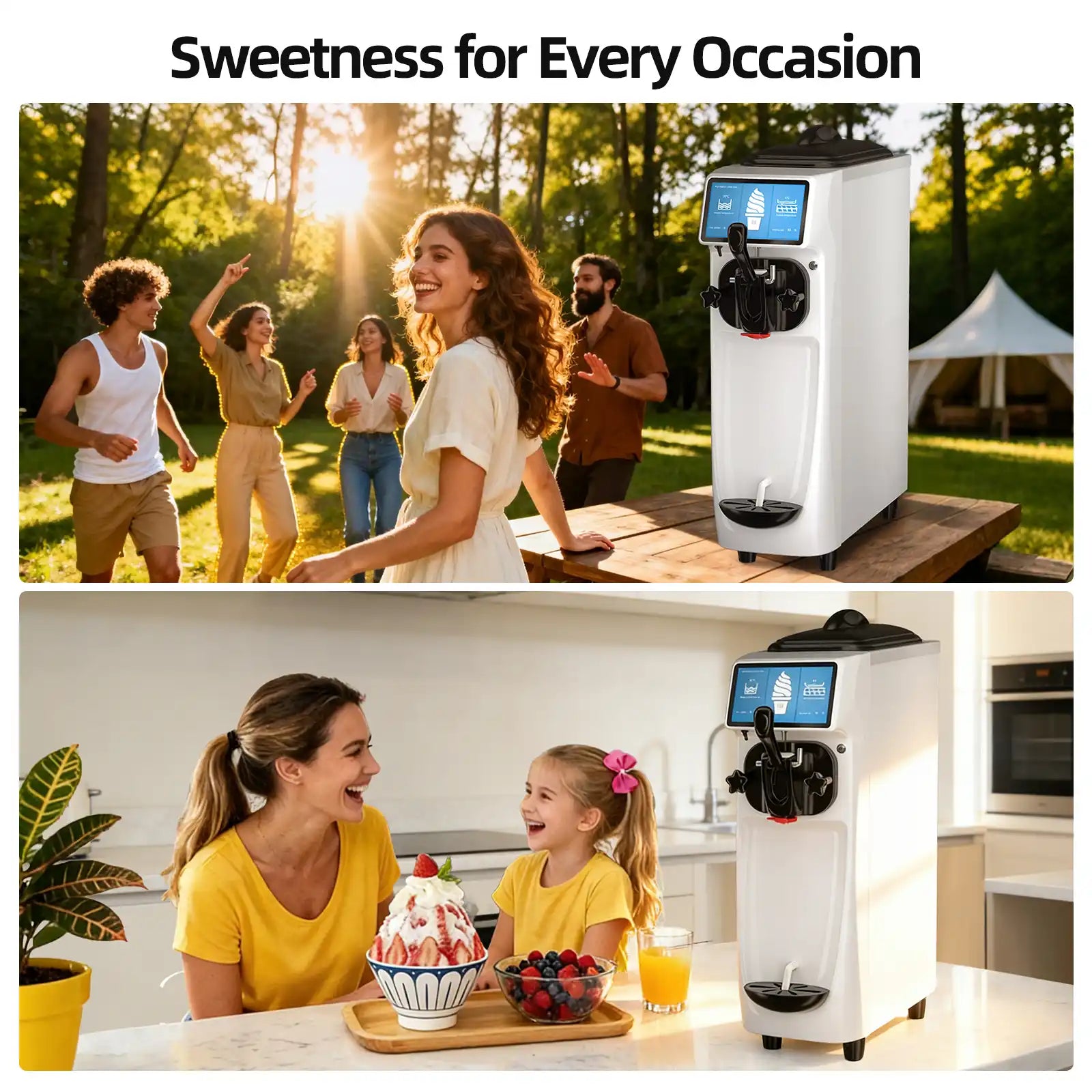 Ice Cream Maker Machine