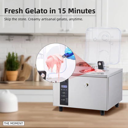 italian gelato machine commercial