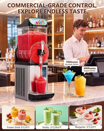 Single Tank Frozen Drink Maker for Bars