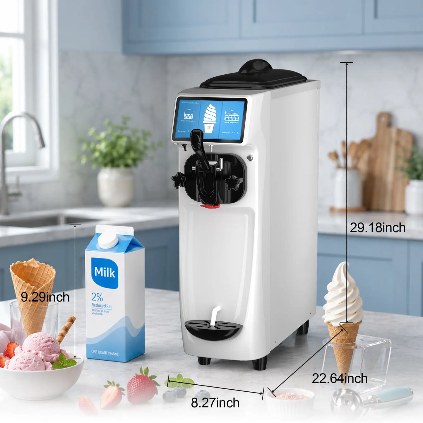 commercial ice cream machine