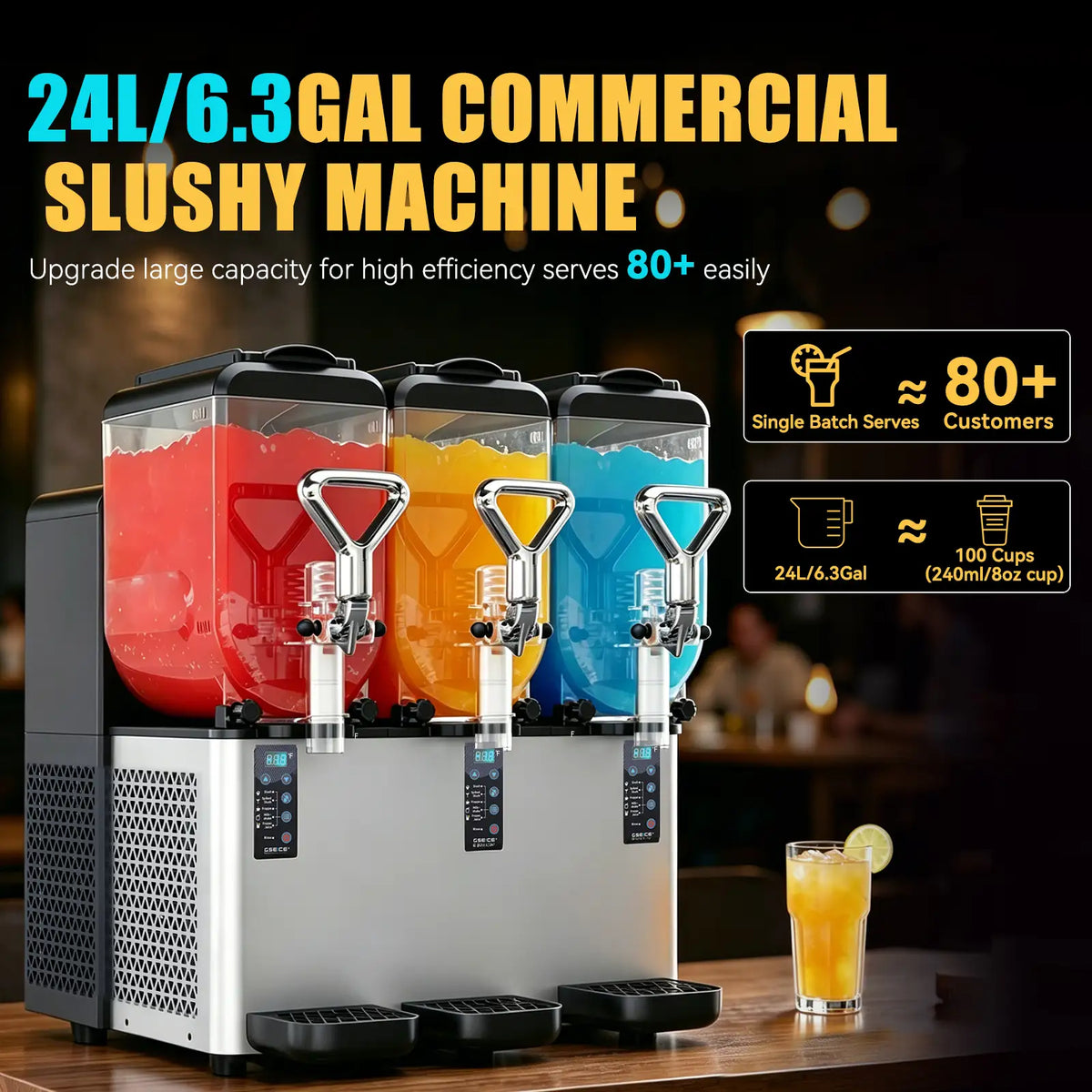 commercial slush machine