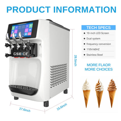 counter top ice cream machine