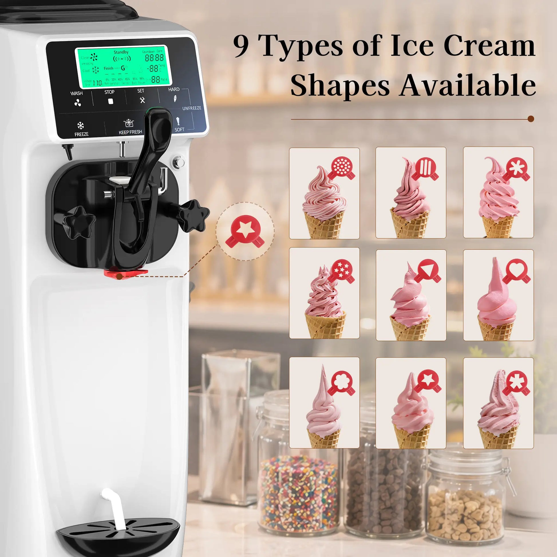 desktop ice cream machine