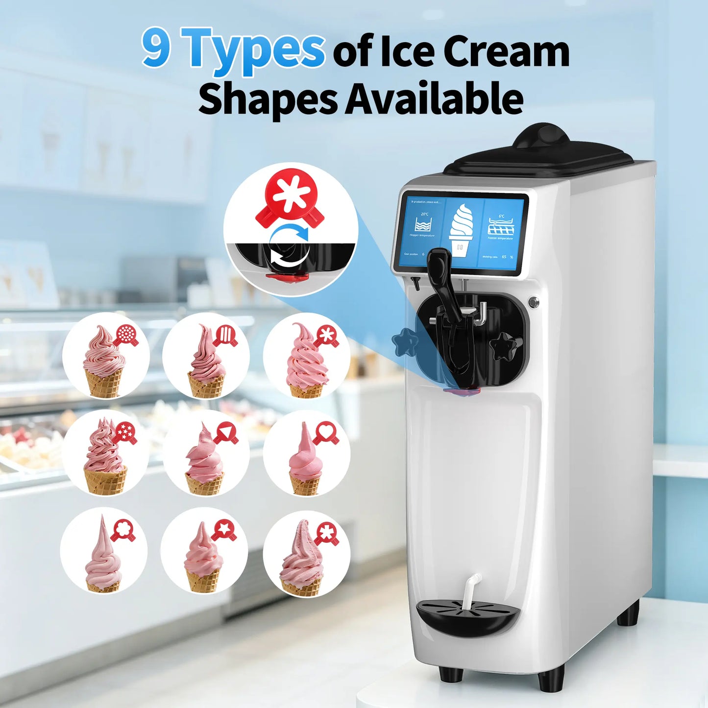 homemade ice cream maker