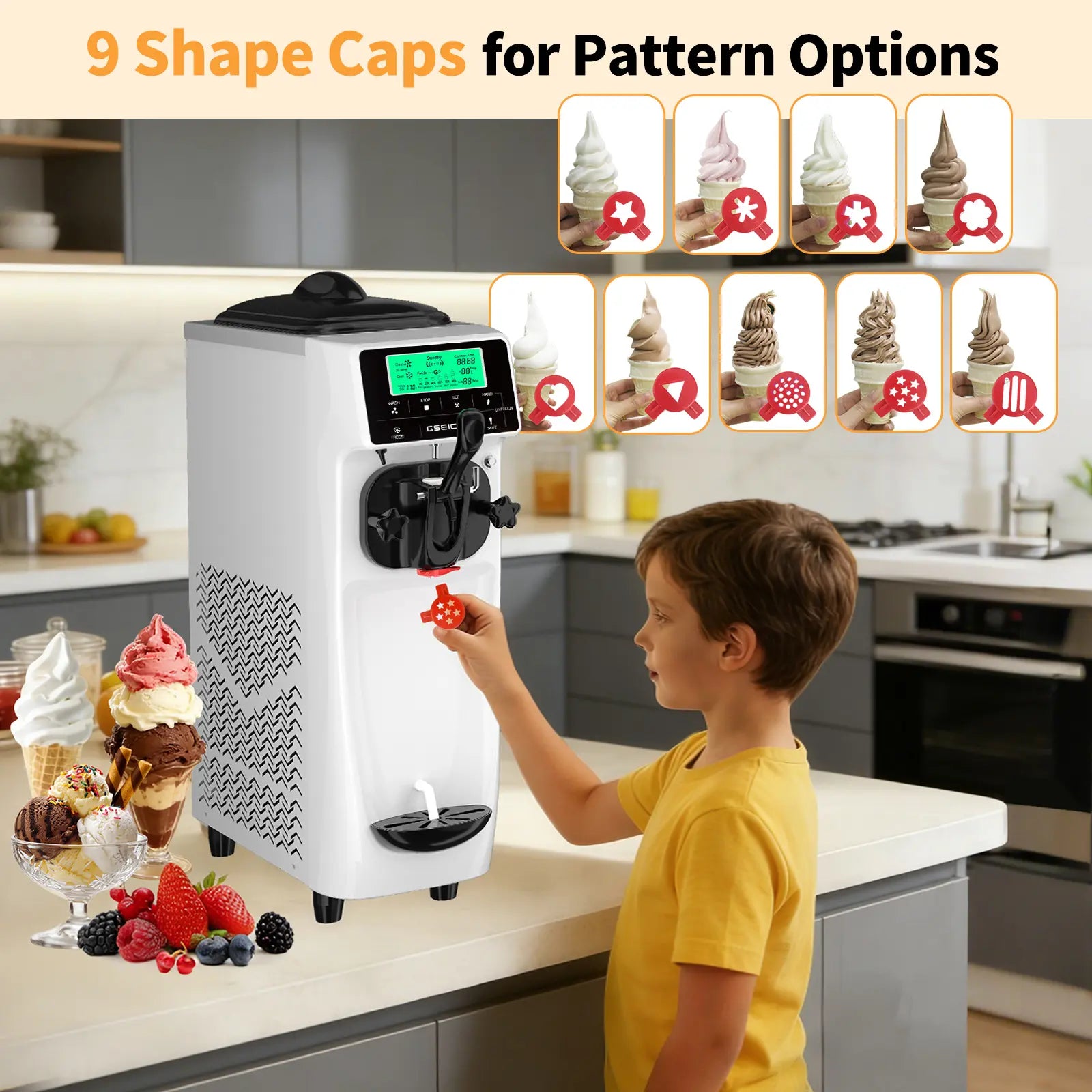 cheap soft ice cream machine