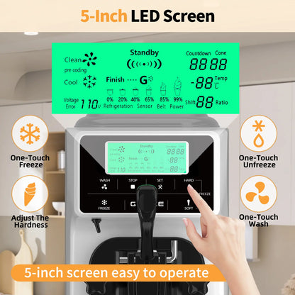 portable soft ice cream machine