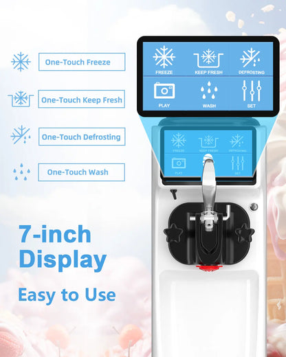soft serve ice cream machine for business