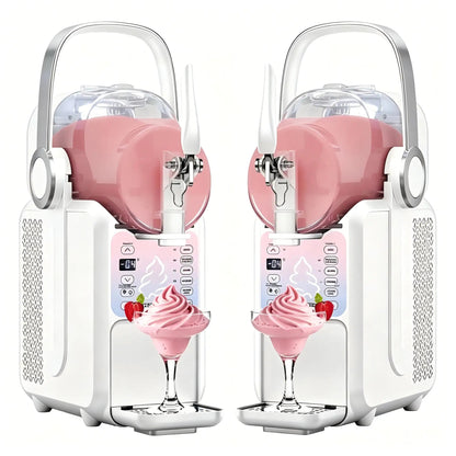 HSC3L Ice Cream & Slushy Maker with Handle, 3L | Precise Cooling & Quick Frozen Drink Machine GSEICE