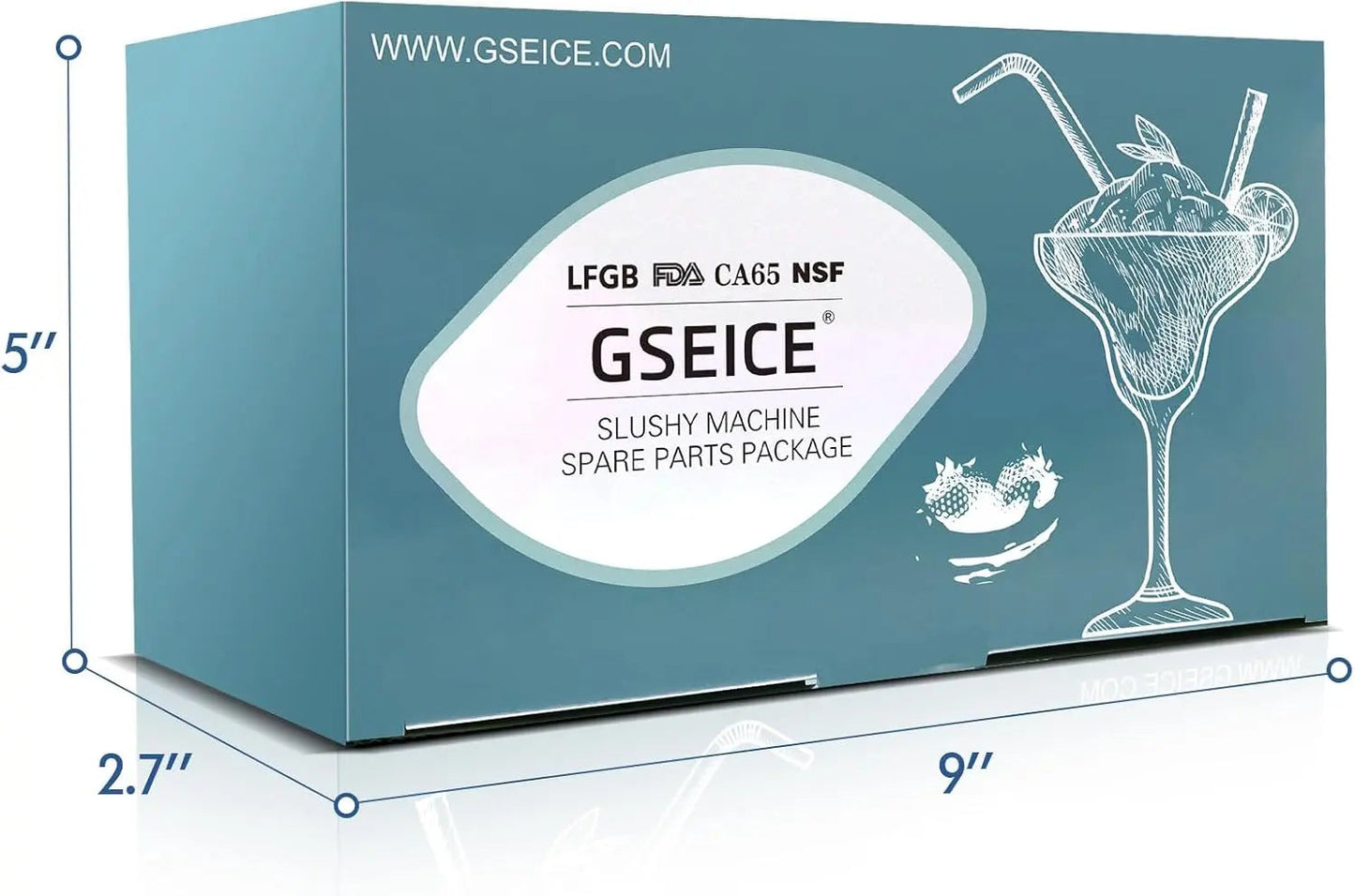 Slushy Machine Accessories Black GSEICE