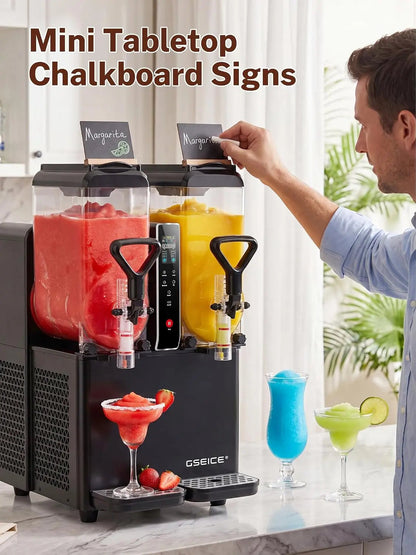 Commercial Slushy Machine with Black Handle