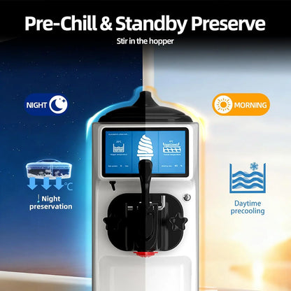 New Countertop Ice Cream Maker Machine