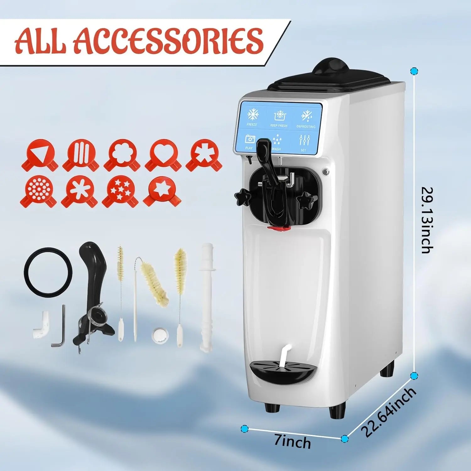 Best Commercial Soft Serve Ice Cream Machine for Shops – GSEICE Best Commercial Soft Serve Ice Cream Machine for Shops – GSEICE