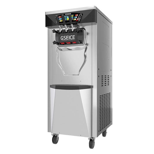 GSEICE ST16EWR Commercial Ice Cream Maker, 4.2 to 4.7 Gal/H Yield,1050